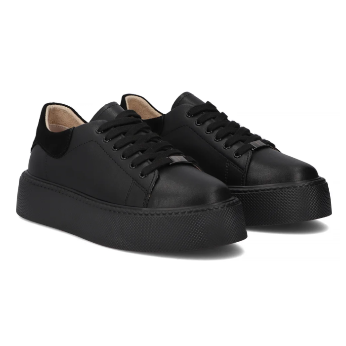 sportowe sneakersy półbuty damskie czarne Filippo DP 6119 (2).png