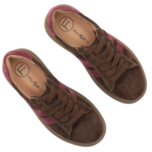 sportowe sneakersy półbuty damskie brązowe Filippo DP 7981 (5).png