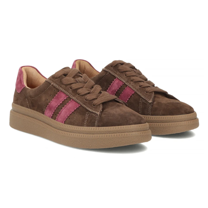 sportowe sneakersy półbuty damskie brązowe Filippo DP 7981 (4).png