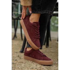 sneakersy półbuty damskie bordo burgund BIG STAR UU274242 Filippo DP 6457.png
