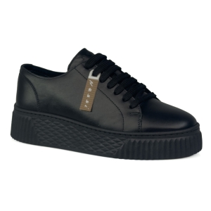 skórzane sneakersy damskie sportowe czarne Nessi 26LP036 (5).jpg