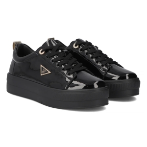 Sneakersy sportowe damskie skóra lakier czarne Filippo DP3533 (3).jpg