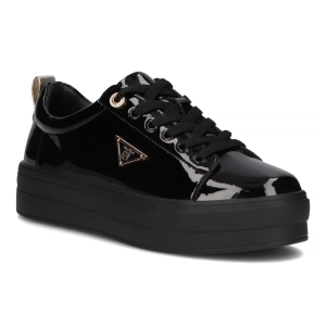 Sneakersy sportowe damskie skóra lakier czarne Filippo DP3533.jpg