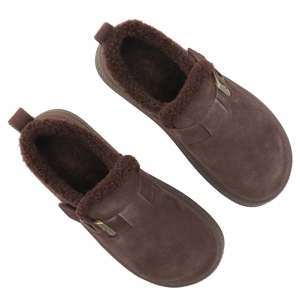 Botki damskie z futerkiem skórzane brązowe Filippo DP7946 (3).jpg