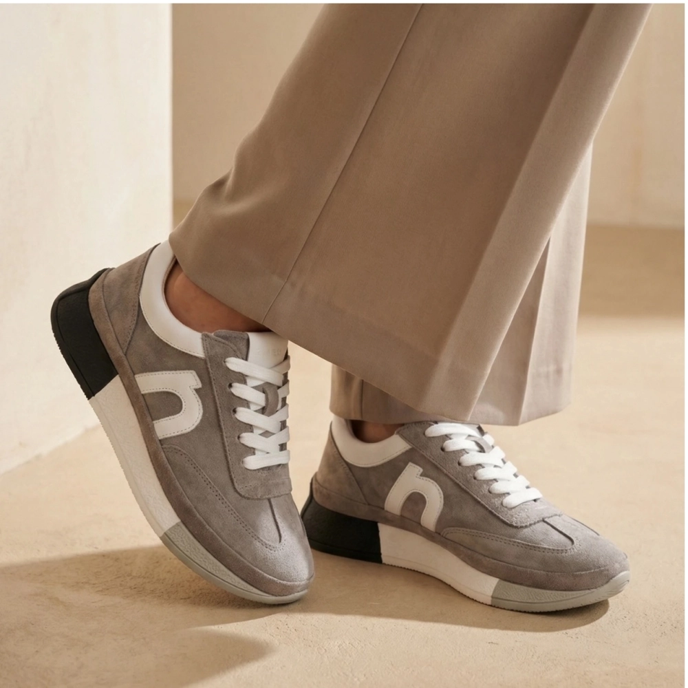 skórzane sneakersy damskie sportowe zamsz szare NESSI 26LP033 (5).jpg