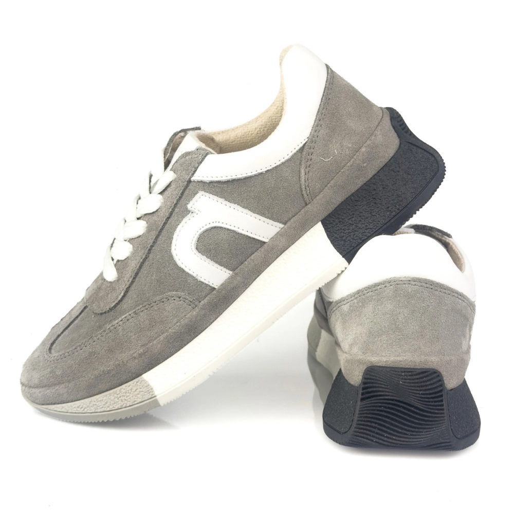 skórzane sneakersy damskie sportowe zamsz szare NESSI 26LP033 (2).jpg