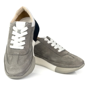 skórzane sneakersy damskie sportowe zamsz szare NESSI 26LP033 (1).jpg