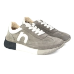 Sneakersy damskie sportowe skóra zamsz szare NESSI 26LP033