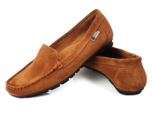 miękkie mokasyny damskie camel zamsz nessi 17130