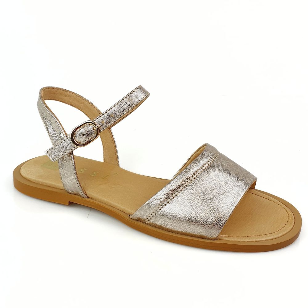 sandały złote nessi