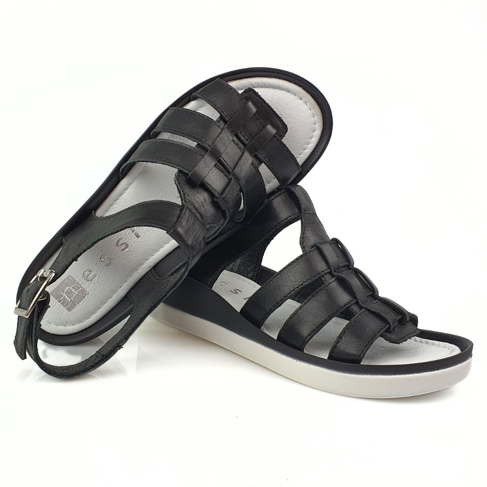 sandały czarne nessi